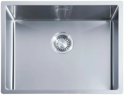 ABK Bingara lavello in acciaio inossidabile 50x40cm montaggio a filo sottopiano e sopra il piano BIN50FVI