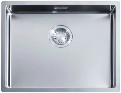 ABK Bingara lavello in acciaio inox extra poco profondo 10 cm per disabili, incasso sotto piano e sopra piano BIN5010FVI