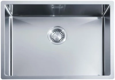 ABK Bingara lavello in acciaio inox 55x40cm montaggio a filo sottopiano e sopra il piano BIN55FVI