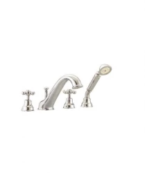 Cisal Arcana Ceramica miscelatore per vasca a 4 fori montaggio sul bordo vasca 3/4" Bronzo AC00026427.