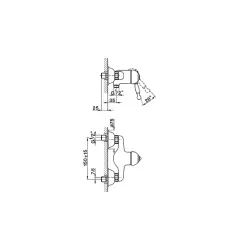 Cisal Arcana Royal Miscelatore Doccia Oro AY00044124