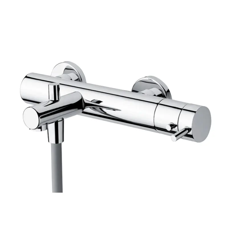 Waterevolution Flow miscelatore vasca con set doccia mano cromato T13001