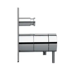 Waterevolution Flow Miscelatore termostatico ad incasso per doccia con 2 uscite bianco opaco T132TBBR