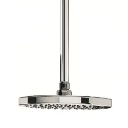 Doccia a soffitto Waterevolution Flow da 200mm con connessione al soffitto cromata T164201.