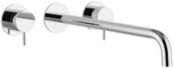 Waterevolution Flow Miscelatore per lavabo a 3 fori ad incasso con beccuccio da 25 cm Cromo 1208511212