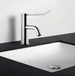 Waterevolution Flow Miscelatore per lavabo incluso tappo a clic cromo T11101
