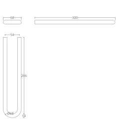 Waterevolution flow porta salviette cromo A11501