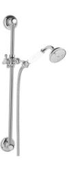 Set di barre di scorrimento classiche PB con doccetta e tubo flessibile per doccia in acciaio inossidabile 1208899112