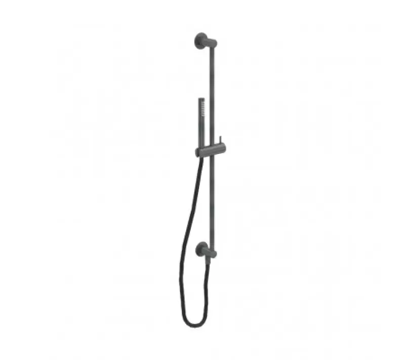 Waterevolution Flow set doccia con doccetta 800 mm Gun Metal T1661GME