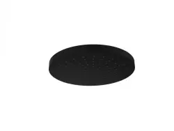 SB Rubinetterie Doccia a pioggia Eco Air risparmio idrico doccia a soffitto 25cm metallo nero opaco 1208946742