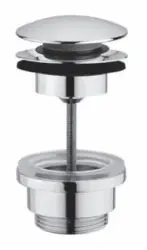 PB Unix tappo lavabo 1 1/4 bloccabile push up click clack bronzo 1208953284