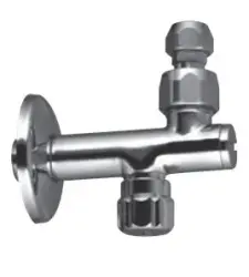 Rubinetto d'arresto angolare PB Unix, rubinetto d'arresto angolare con filtro in acciaio inossidabile per rubinetto da fontana e rubinetto da lavabo 1208953288