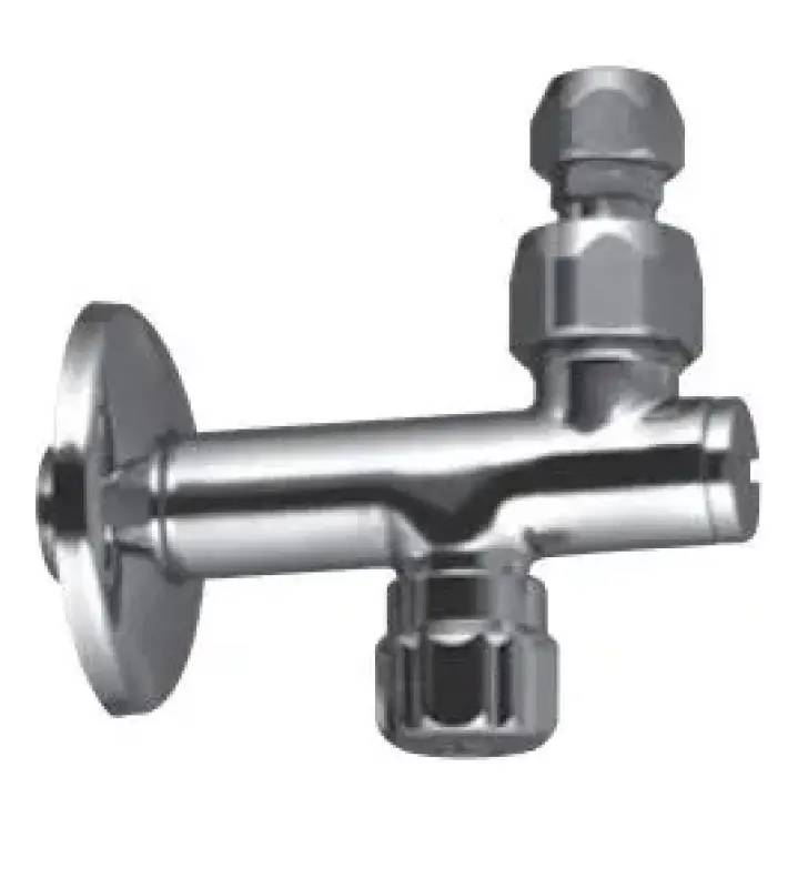 Rubinetto d'arresto angolare PB Unix, rubinetto d'arresto angolare con filtro in acciaio inossidabile per rubinetto da fontana e rubinetto da lavabo 1208953288