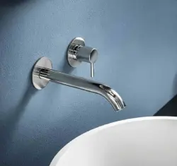 SB Round Miscelatore per lavabo ad incasso Cromo 162mm