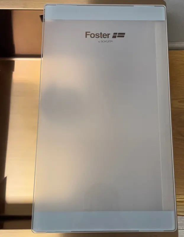 Foster Glass Cutting Board 41x23 for a sink with a length of 40cm 1208953712