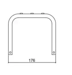 Waterevolution Flow Doppio porta rotolo di carta igienica per wc in ottone spazzolato A131LE