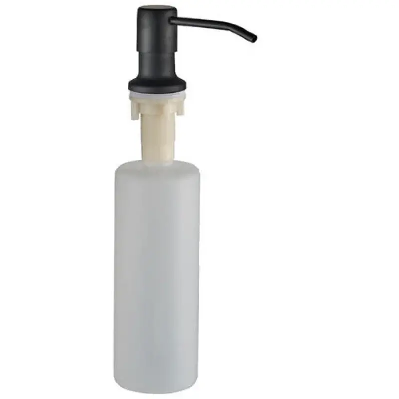 Aquadesign Nantes Dispenser per sapone da incasso nero opaco