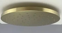 Doccia a pioggia SB Round 316, doccetta a soffitto 30cm, placcatura in oro PVD, 1208955345.