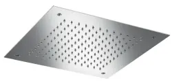 Doccia a soffitto con Cromoterapia SB Square, completamente in acciaio inossidabile, 1208955462.