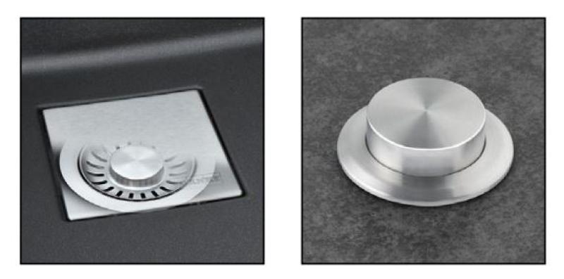 Franke Cube KNG 110.52 matt black sink 52x42 granite undermount 125.0627.319