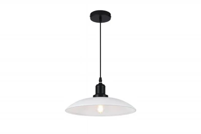 Lampadario sospeso industriale Decor Horizon bianco opaco 4499