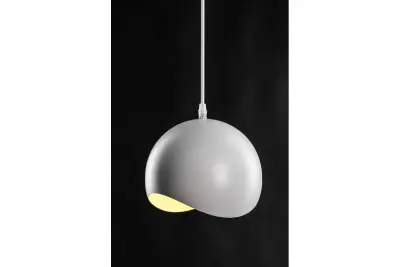 Decorazione Mavia lampada a sospensione bianco giallo a forma di sfera 4987