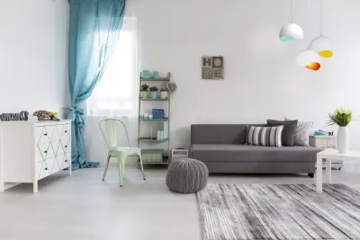 Decor Mavia lampadario a sospensione bianco verde a forma di sfera 0917