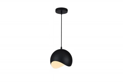 Decor Mavia lampada a sospensione nera sferica 0931.