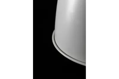 Decor Noor elegante lampadario bianco con elemento in rame 6934