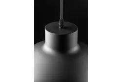 Decor Goldi lampada a sospensione moderna nera e dorata, diametro 42 cm 4113.