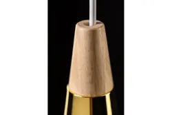 Decor Skandi moderna lampada a sospensione blu di 35 cm di diametro 7429