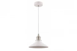 Decor Loret lampada a sospensione bianca senza tempo, diametro 20,5 cm 9691