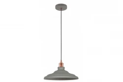 Decor Loret lampada a sospensione grigia senza tempo, diametro 34,8 cm 9790.