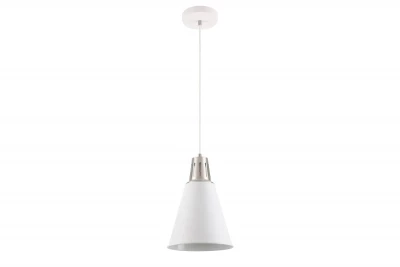 Decor Gianni elegante lampada a sospensione bianca con diametro di 22 cm 8075.