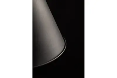 Decor Gianni elegante lampada a sospensione interamente nera con diametro di 32 cm 8136