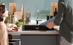 Franke Maris MRG 110-52 Fragranite edizione nera opaca lavello sottotop