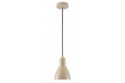 Lampada a sospensione Decor Etore beige con cavo nero 2089