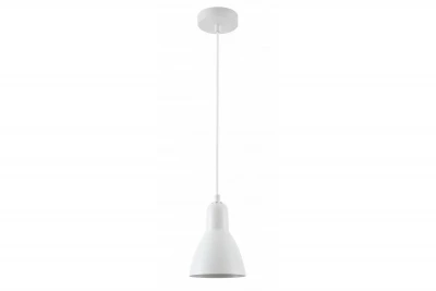 Decor Etore lampada a sospensione bianca con cavo bianco 1983
