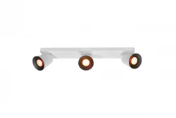 Decor Elli moderna lampada a soffitto bianca con 3 fonti luminose 4502