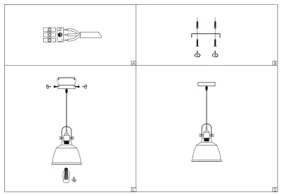 Lampada a sospensione Decor Muscari II, colore ambra in finitura metallica con supporto in ottone 3565.