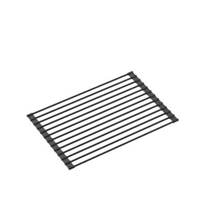 Quadri Kendal Lavello in granito nero 77x44 con scolapiatti rubinetto da cucina e dispenser per sapone 1208957888