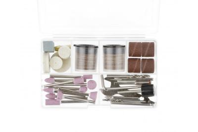 Hoegert Mini macchina per affilare in valigia incl. 184 accessori extra 1208960199 HT2E101
