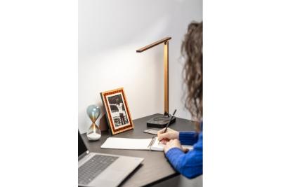 Decor Lampada da scrivania Bressi 8W 450lm AC220-240V 3-CCT Ricarica wireless USB PF>0 5 RA>80 Nero / Oro 1208962479