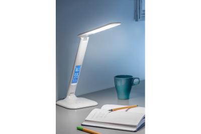 Decor Lampada da tavolo GALACTIC LED 5W 240lm AC220-240V 50/60Hz colori intercambiabili (3000K 4000K 6000K) calendario sveglia termometro corpo bianco 1208962484