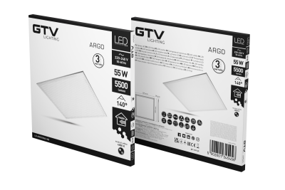Apparecchio LED ARGO, 55W, 5500lm, AC220-240V, 50/60 Hz, PF> 0.9, Ra≥80, IP44, IK08,140 °, 4000K 1208962628