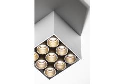 Decor Apparecchio LED ARTEMIDA 20W 1920lm AC220-240V 50/60 Hz PF>0 9 Ra≥80 IP20 IK08 4000K 38° bianco quadrato. 1208962641