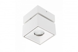 Decor 'Luminare LED bianco cct 8W 680lm AC220-240V 50/60 Hz Ra≥80 IP20 36° 2700/3300/4000K bianco quadrato' 1208962675