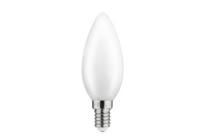 Luce LED, FILAMENTO SEMITRASPARENTE, C35, 4000K, E14, 4W, 420lm, AC220-240V/50-60Hz, RA>80, 360° 1208962691