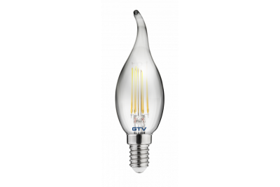 Luce LED decorativa, FILAMENTO, C35L, 27006, E14, 4W, 240lm, AC220-240V/ 50-60Hz, RA>80, 360° 1208962696