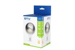 Luce LED decorativa, FILAMENTO, G125, 27006, E27, 8W, 540lm, AC220-240V/ 50-60Hz, RA>80, 360° 1208962766